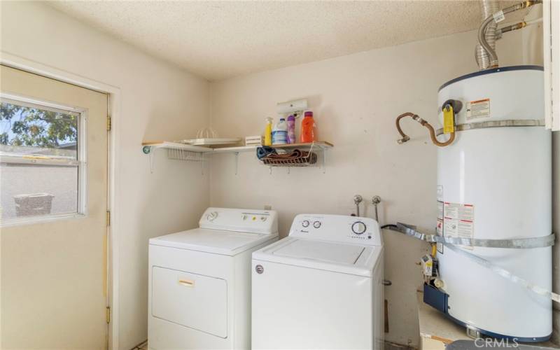 Indoor separate laundry room