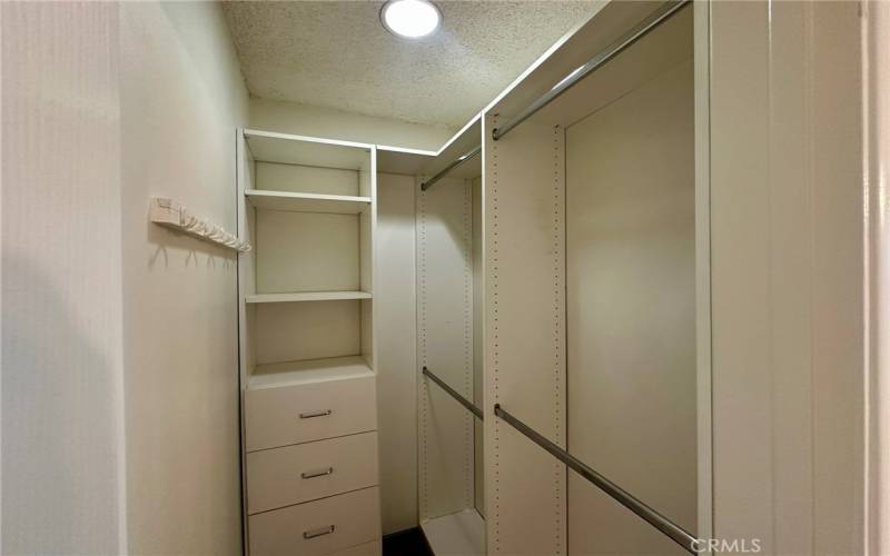 Master Walk-in Closet