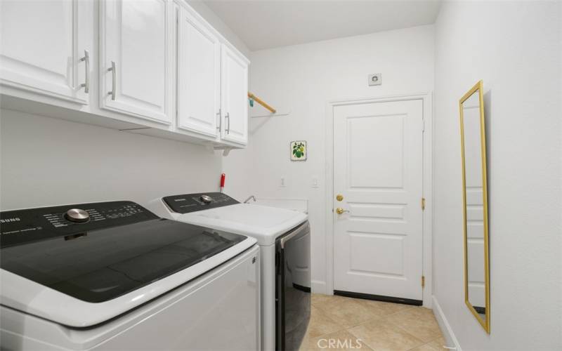 Newer washer & dryer are included. Handy Laundry sink