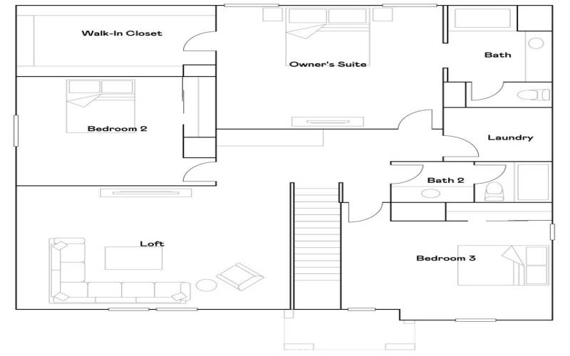 Residence 2 - Level 2 Floorplan