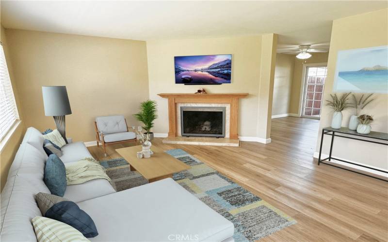 Virtual Staging - Living Room