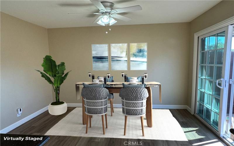 Virtual Staging - Dining Room