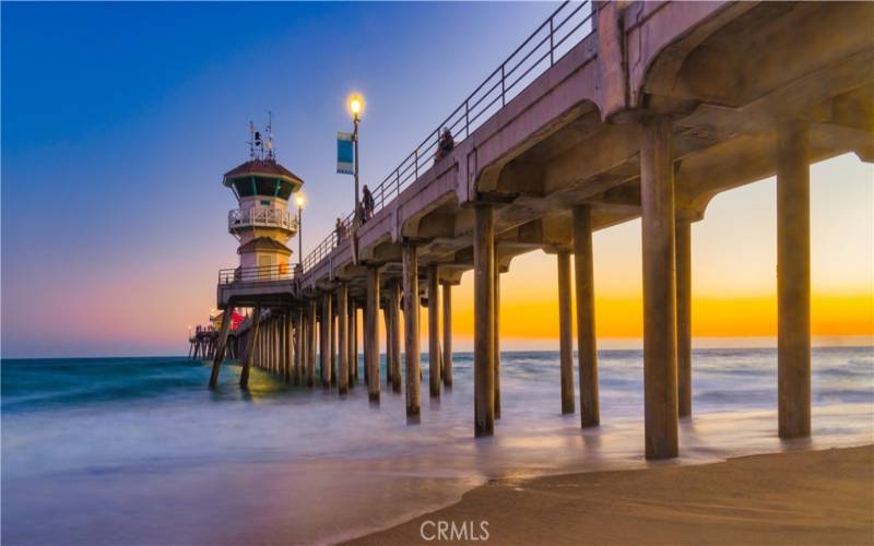 3 Miles to the HB Pier and the beach