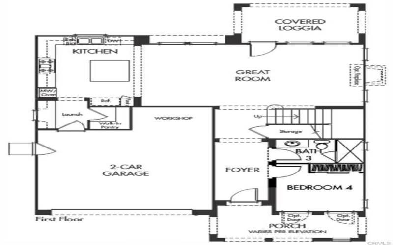 Floor plan: first floor.