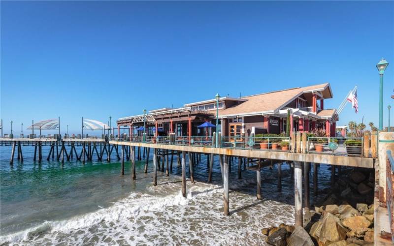 Iconic Redondo Beach Pier in walking distance