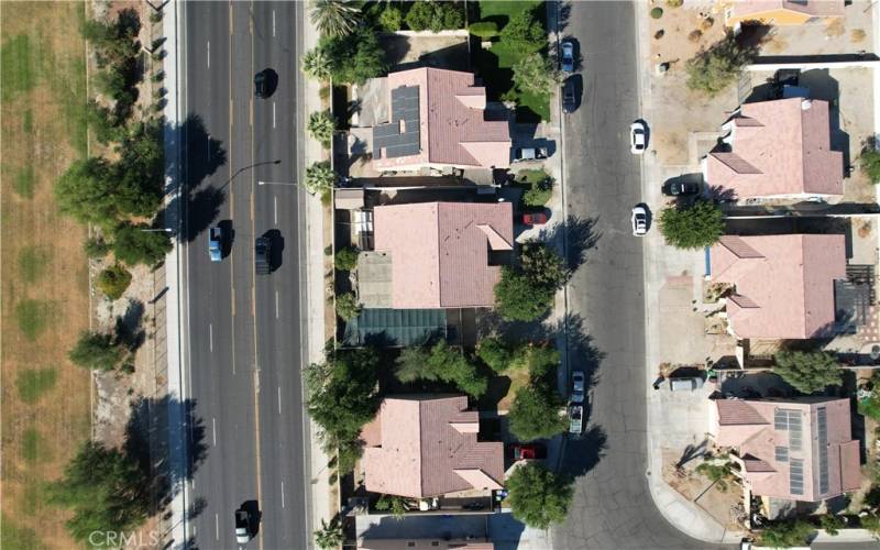 Aerial View of Home