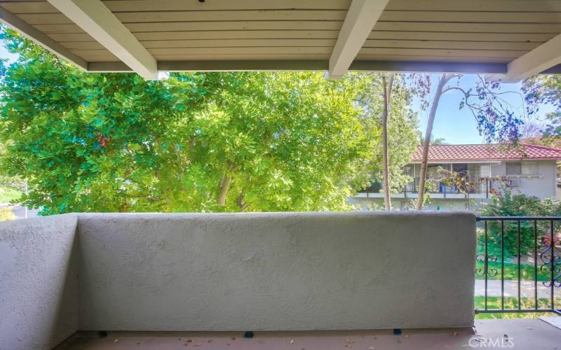 Master Bedroom covered patio area.