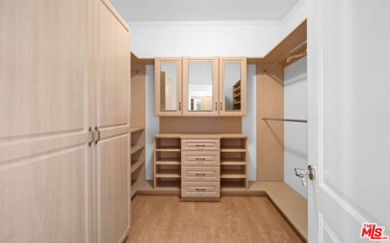 1 of 2 Walk-In Master Closets