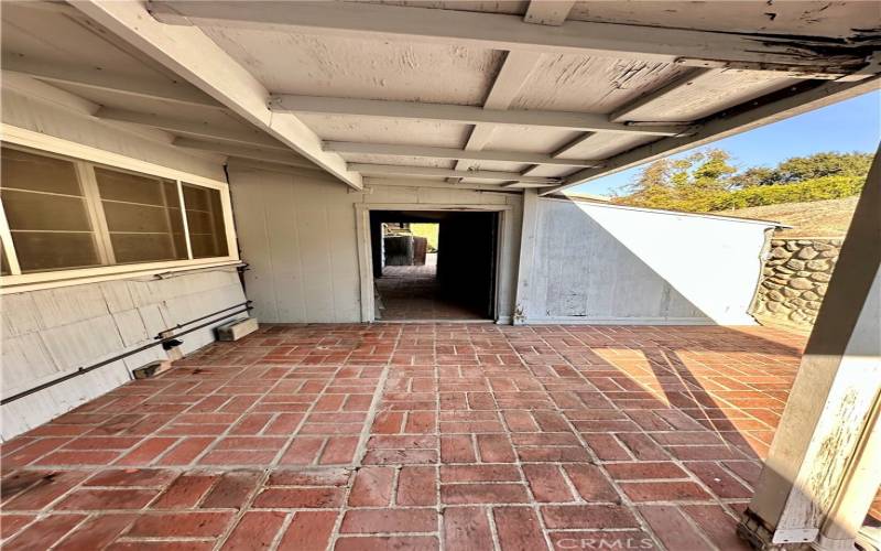 Rear view Patio to utility room