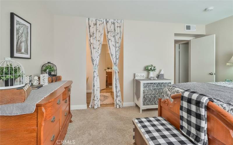 Primary bedroom with en-suite bathroom