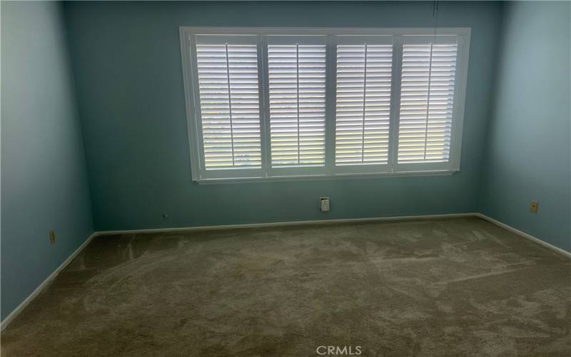 Master bedroom, down stairs