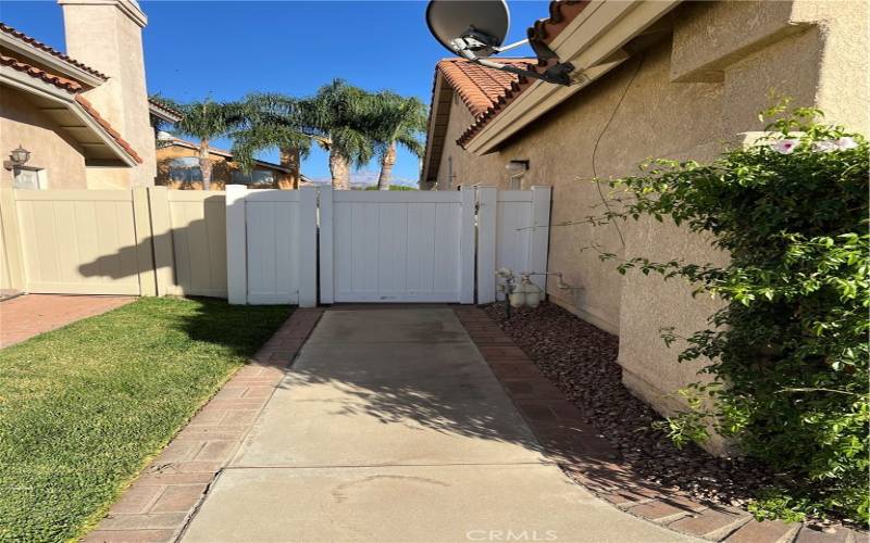 Front House Side Gate