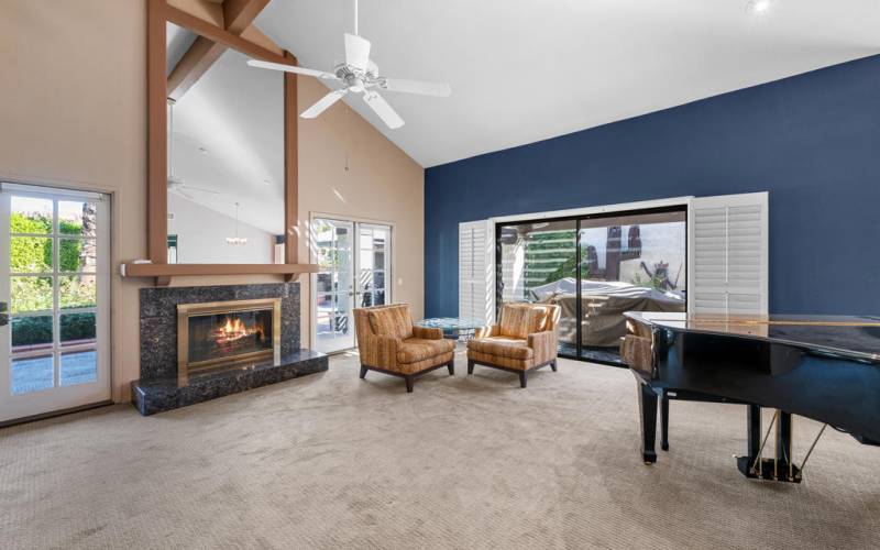 Living Room W/Fireplace