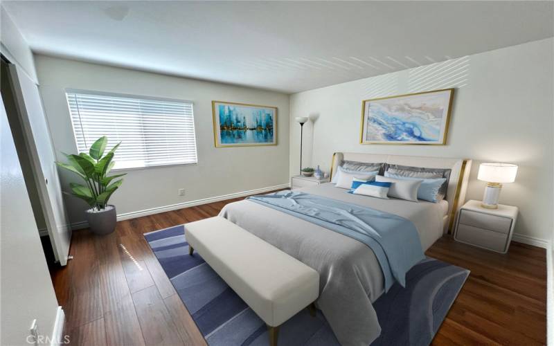 Master Bedroom ( Virtual Staging)