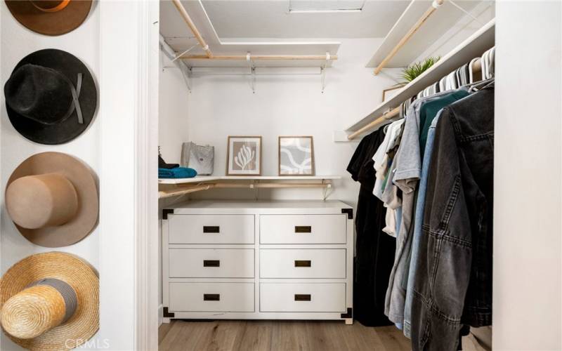 Primary Walk-in Closet