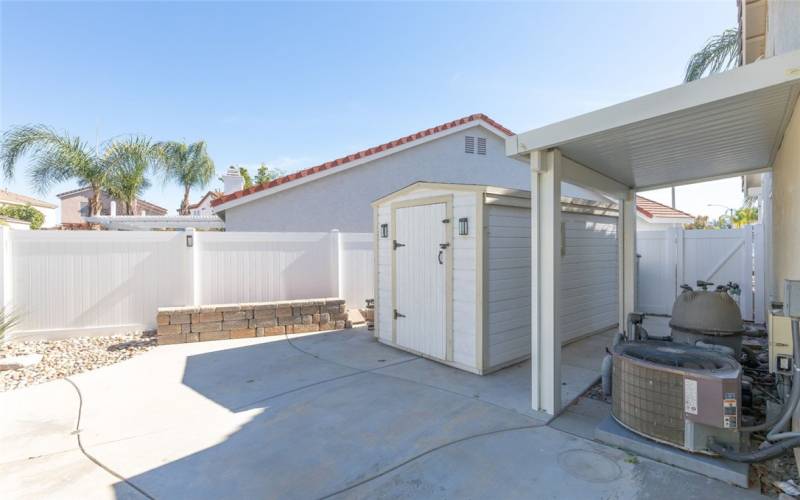 Other Side Yard w Sheds