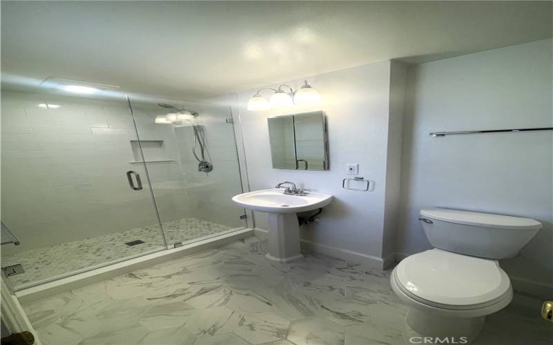 Remodeled bathroom