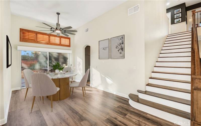 Dining Room Virtually Staged