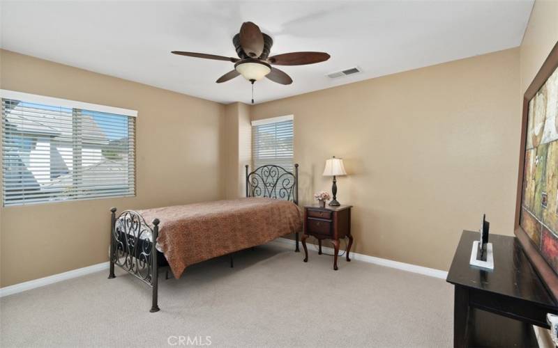 Secondary bedroom on second floor.