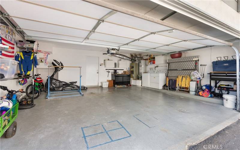 Garage with storage