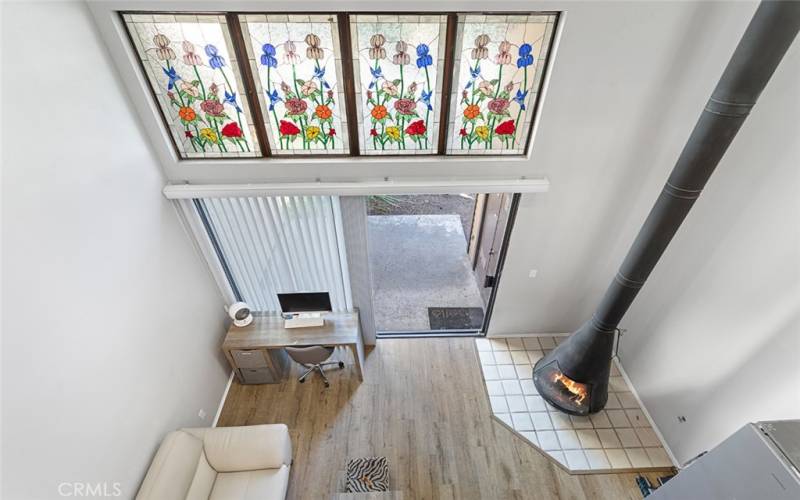 Living room from Loft balcony