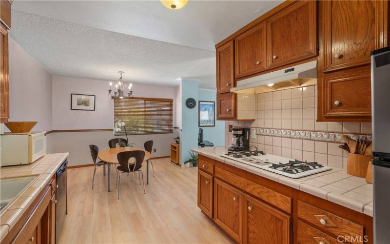 Large galley kitchen