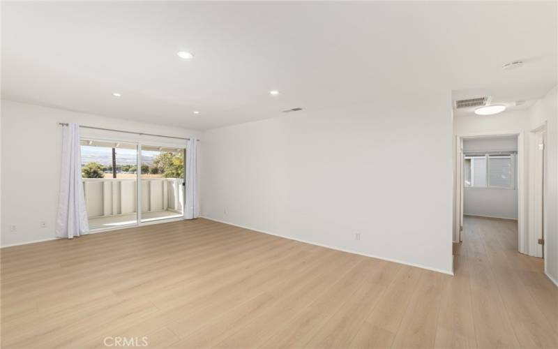 Living Room, Hallway to Beds and Baths