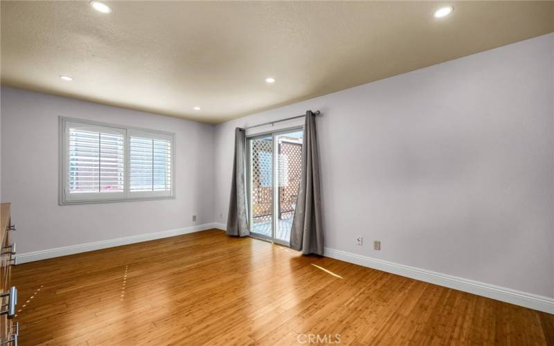 Lower level bedroom.