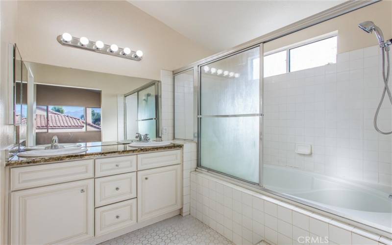 Master bath upstairs