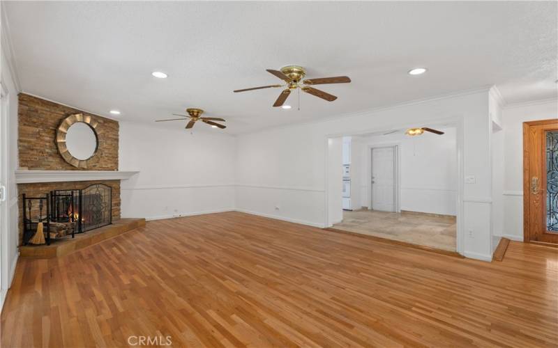 Beautiful original hardwood floors throughout house