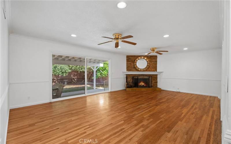 Giant flowing living room