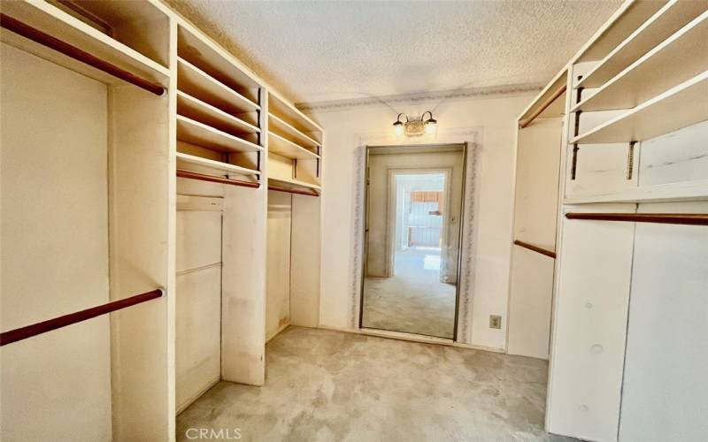 Primary Walk-in Closet