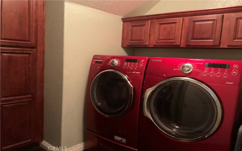 Full size washer and dryer  are included