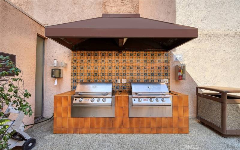 Outdoor Cooking Area