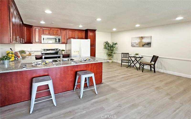 Kitchen bar seating