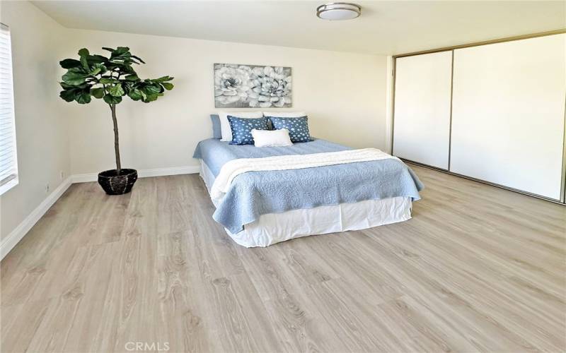 Master bedroom with tons of natural light