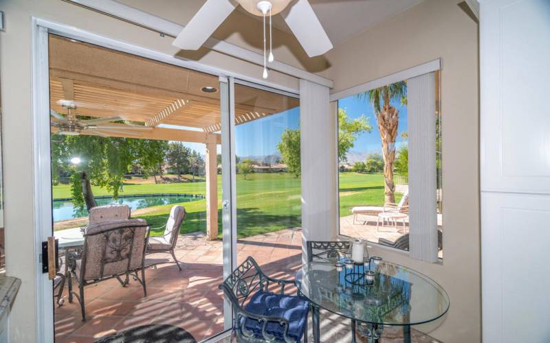 Breakfast nook in Kitchen