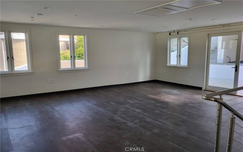 Upstairs area with ocean views.