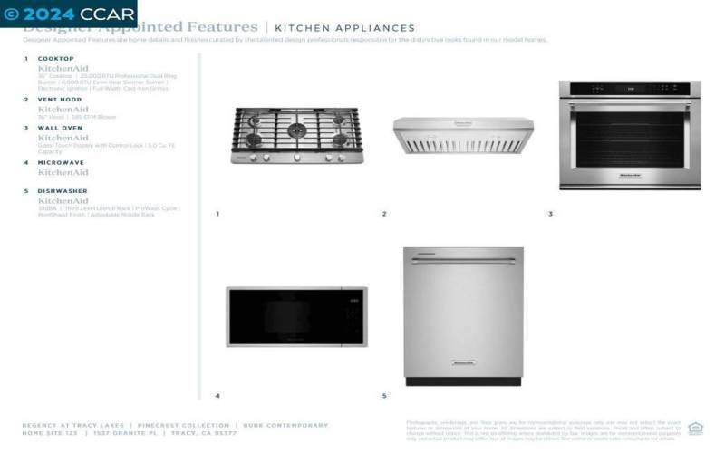 KitchenAid stainless steel appliances