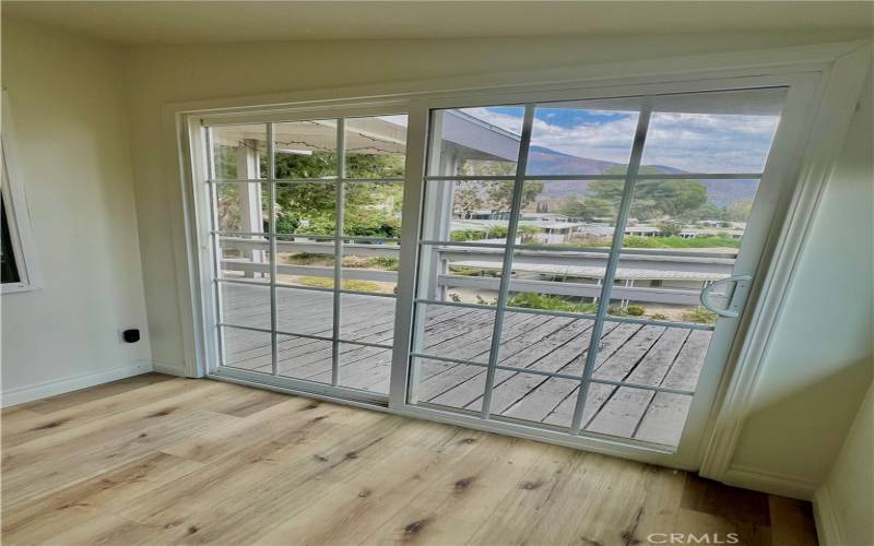 Foyer View onto Deck