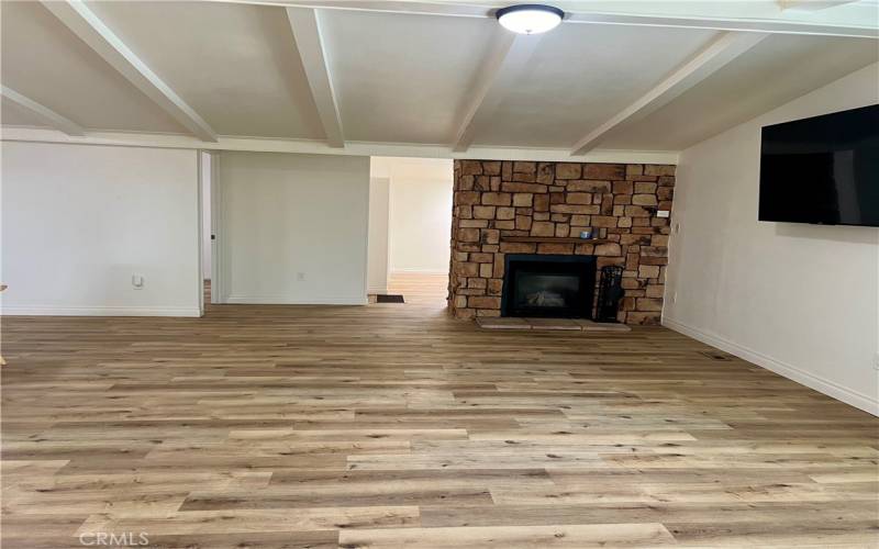 Living Area facing bedrooms