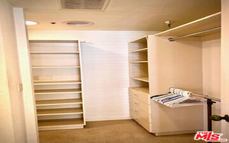 Guest Over-sized Walk in Closet