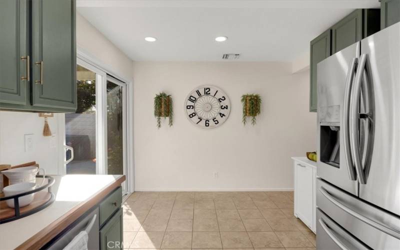 Kitchen dining nook