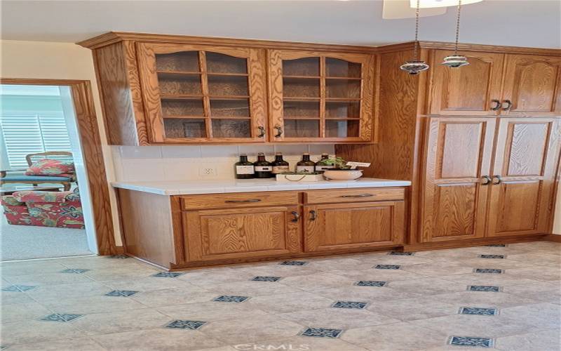 Kitchen china cabinet