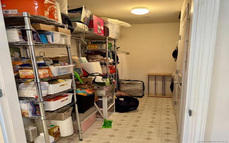 Pantry/Laundry/Storage Bonus Room