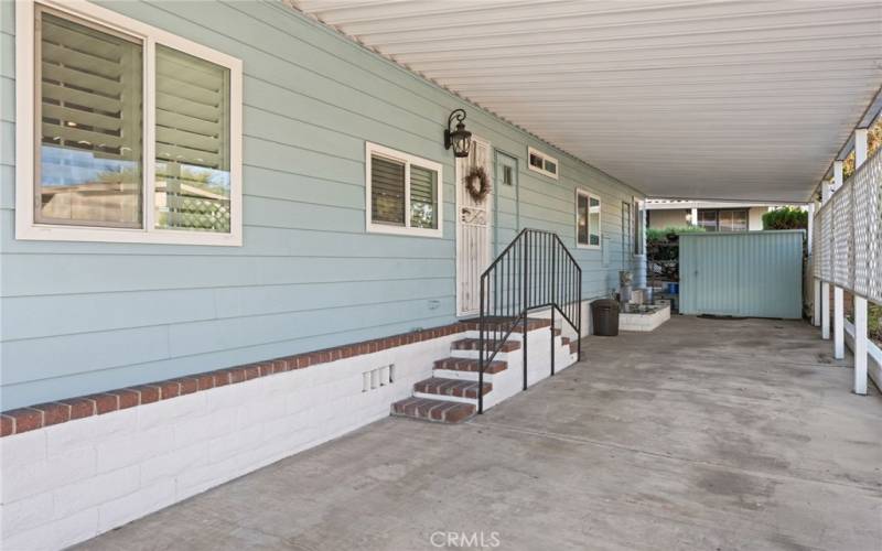 Spacious Carport