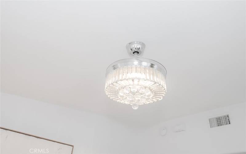 Crystal Chandelier (Fan)