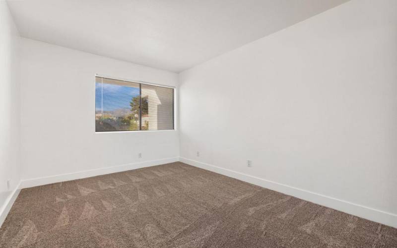 Downstairs guest room