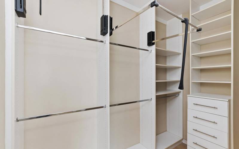 Master Walk-In Closet