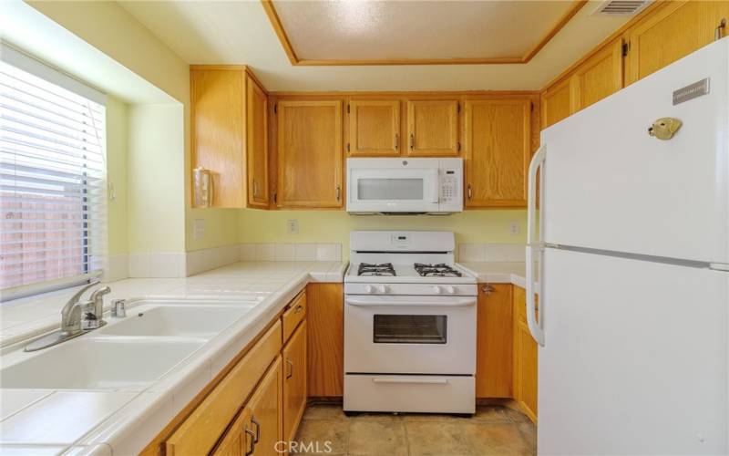 Kitchen area.